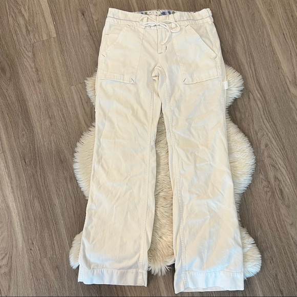 Free People Pants - Free People Straight Leg White Pants